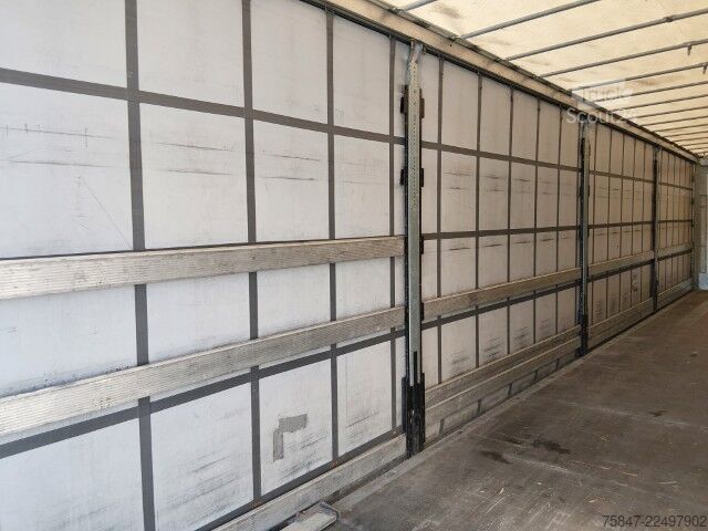 Semi-reboque aberto com lona Schmitz Cargobull SCS 24/L-13.62 EB Liftachse