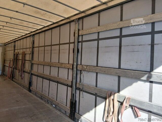 Semi-reboque aberto com lona Schmitz Cargobull SCS 24/L-13.62 EB Liftachse