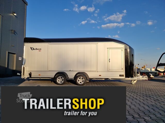 Kofferanhänger Debon C2000 geschlossener Fahrzeugtransport