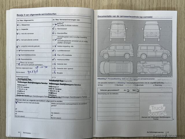 Személyszállító busz Volkswagen Transporter Kombi Kombi 2.0 TDI DSG Automaat 14...
