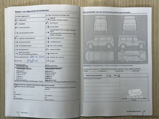 Személyszállító busz Volkswagen Transporter Kombi Kombi 2.0 TDI DSG Automaat 14...