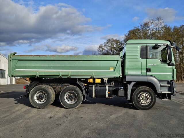 Camion ribaltabile trilaterale MAN TGS 26.480 6x4 BB