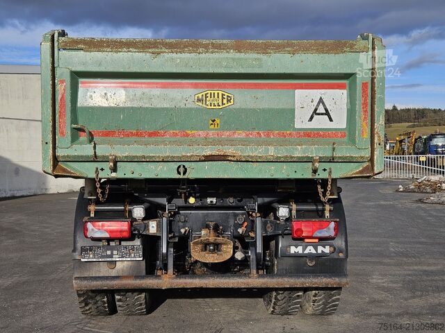 Camion ribaltabile trilaterale MAN TGS 26.480 6x4 BB