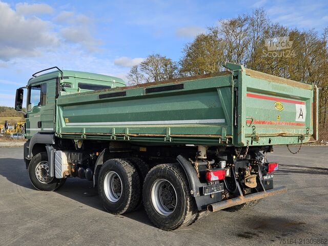 Camion ribaltabile trilaterale MAN TGS 26.480 6x4 BB