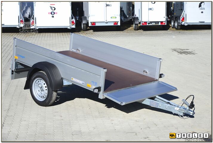 Araba römorku WM Meyer HZ 7521/126 mit Stirnwandklappe