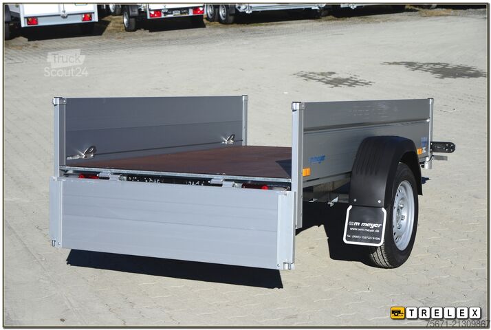 Araba römorku WM Meyer HZ 7521/126 mit Stirnwandklappe