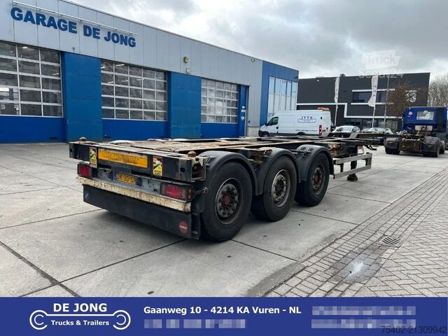 Prevoz zabojnikov Schmitz Cargobull SCF 24 / 1x Extendable / 1x Lift Axle / SAF + Disc