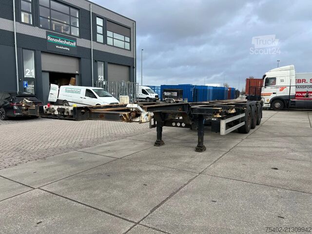 Prevoz zabojnikov Schmitz Cargobull SCF 24 / 1x Extendable / 1x Lift Axle / SAF + Disc