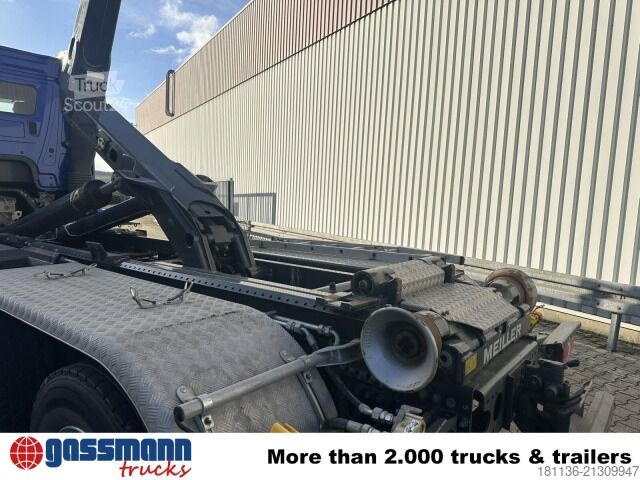 Tovornjak s kavljem za kontejnerje Mercedes-Benz Actros 2645 L/6x4, Meiller RS 21.60, Funk, 6.30 m