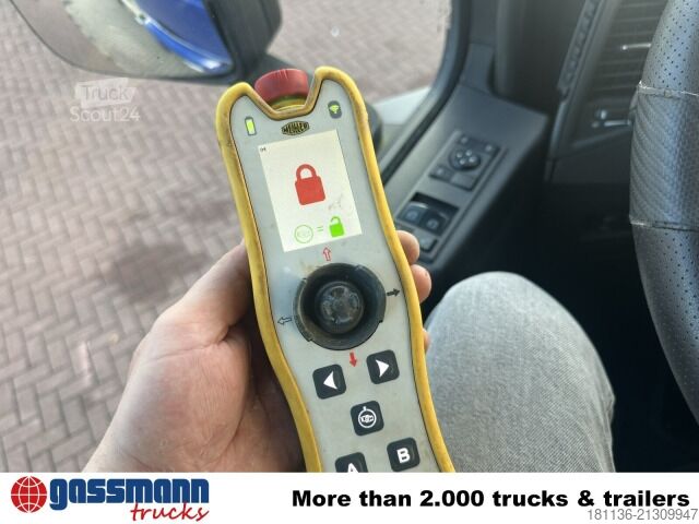 Tovornjak s kavljem za kontejnerje Mercedes-Benz Actros 2645 L/6x4, Meiller RS 21.60, Funk, 6.30 m