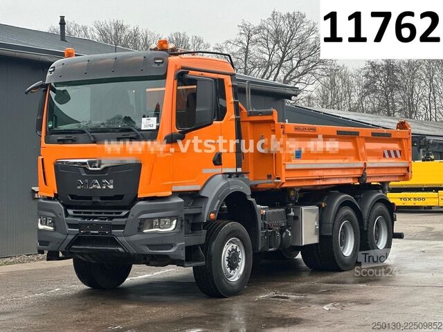Dreiseitenkipper LKW MAN MAN TGS 33.470 Meiller-DSK *Bordmatic*