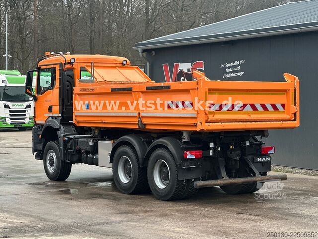 Dreiseitenkipper LKW MAN MAN TGS 33.470 Meiller-DSK *Bordmatic*