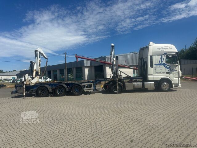 Semirimorchio a cassa mobile Hammar 195 C / Seitenlader / 20 - 45 Fuß / Sidel