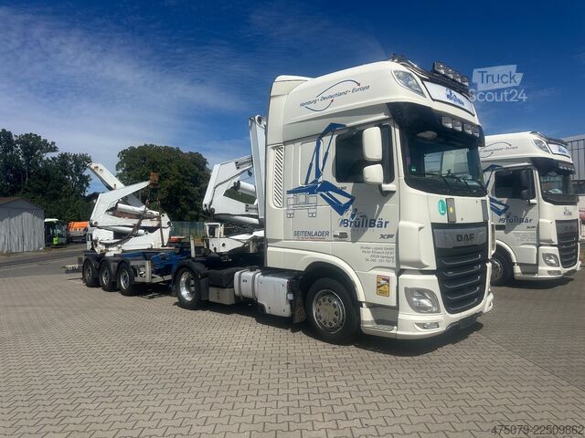 Semirimorchio a cassa mobile Hammar 155 C / Seitenlader / 20 - 45 Fuß / Sidel