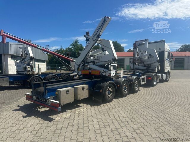 Semirimorchio a cassa mobile Hammar 155 C / Seitenlader / 20 - 45 Fuß / Sidel
