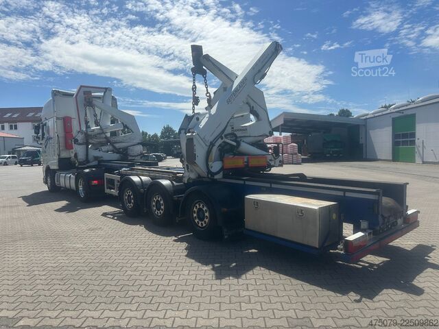 Semirimorchio a cassa mobile Hammar 155 C / Seitenlader / 20 - 45 Fuß / Sidel