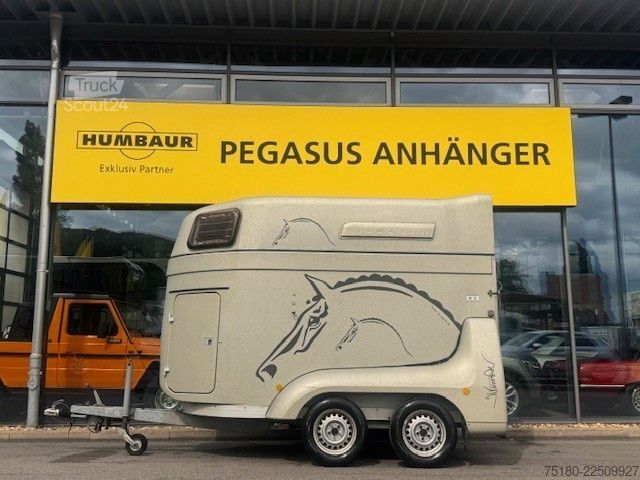 Remolque de transporte de caballos BÖCKMANN Top Master 2-Pferdeanhänger Vollpoly