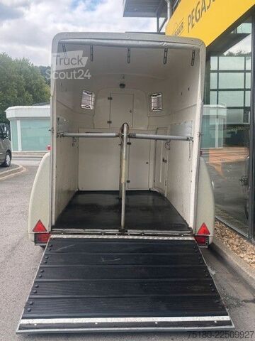 Remolque de transporte de caballos BÖCKMANN Top Master 2-Pferdeanhänger Vollpoly