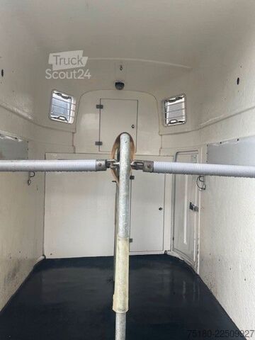 Remolque de transporte de caballos BÖCKMANN Top Master 2-Pferdeanhänger Vollpoly