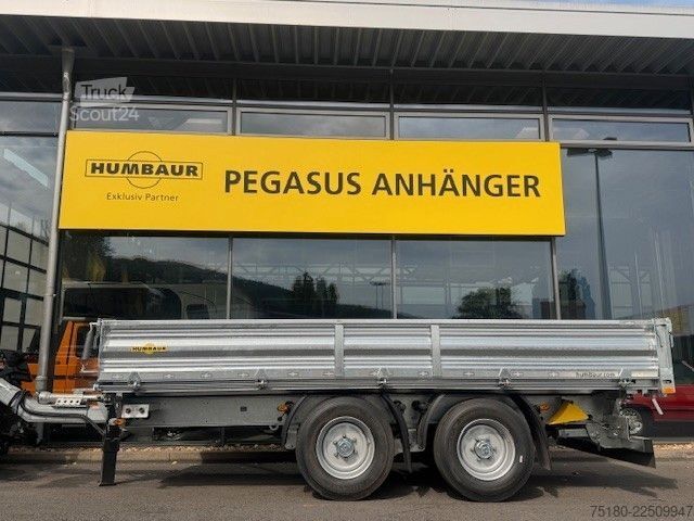 Dreiseitenkipper Anhänger HUMBAUR HTK 145024 Dreiseitenkipper Anhänger 14t.