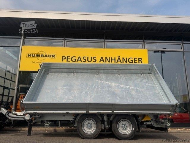 Dreiseitenkipper Anhänger HUMBAUR HTK 145024 Dreiseitenkipper Anhänger 14t.