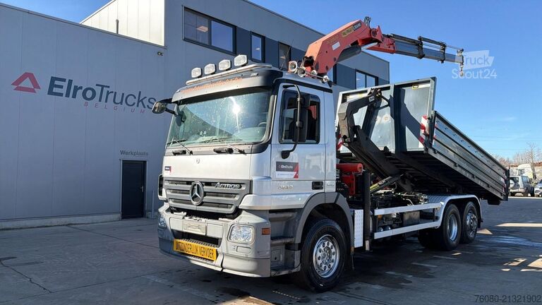 Sistem de braț cu cârlige Mercedes-Benz Actros 2532 (EPS / CAMION BELGE / BELGIAN TRUCK...