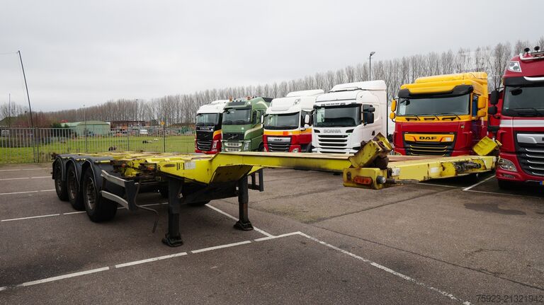 Transport kontenerowy D-tec Extendable container transport trailer