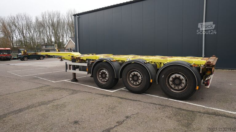 Transport kontenerowy D-tec Extendable container transport trailer