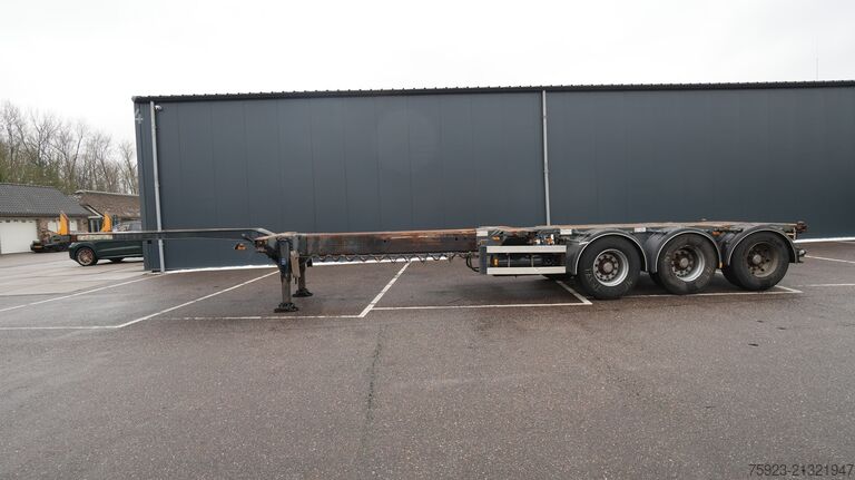 Transport kontenerowy D-tec Extendable container transport trailer