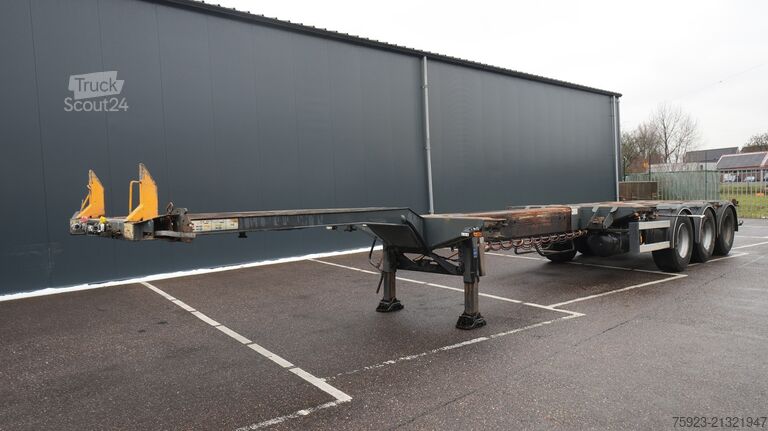 Transport kontenerowy D-tec Extendable container transport trailer