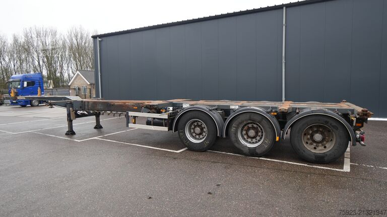 Transport kontenerowy D-tec Extendable container transport trailer