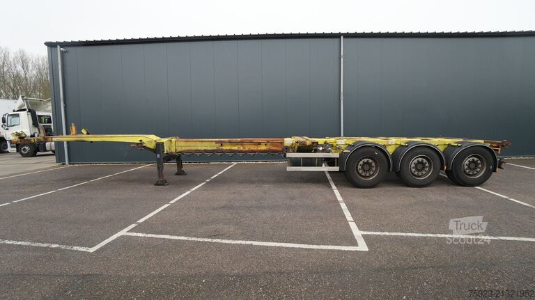Transport kontenerowy D-tec Extendable container transport trailer