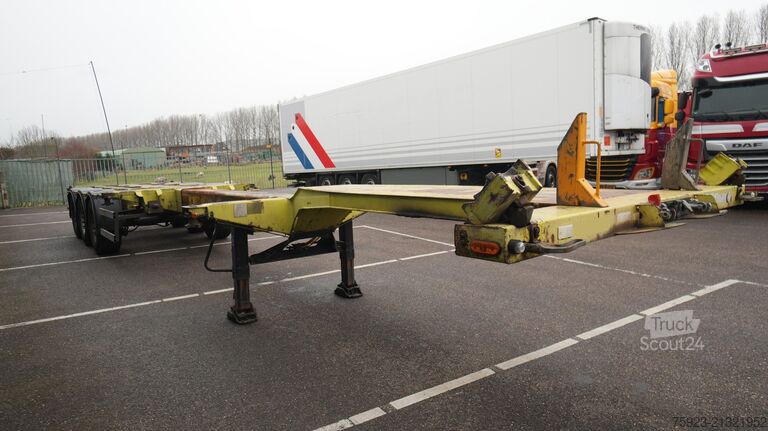 Transport kontenerowy D-tec Extendable container transport trailer