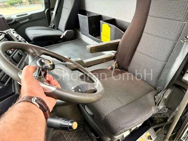 Koukkuvarsijärjestelmä Mercedes-Benz Actros 3241 8x4/Abrollkipper+Fassi F155/Euro5