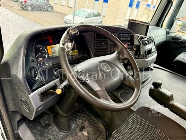 Koukkuvarsijärjestelmä Mercedes-Benz Actros 3241 8x4/Abrollkipper+Fassi F155/Euro5