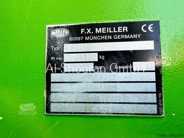 Damperli kamyon Mercedes-Benz Arocs 4151 8x4/ 2 x - Seiten Kipper Meiller/Euro6
