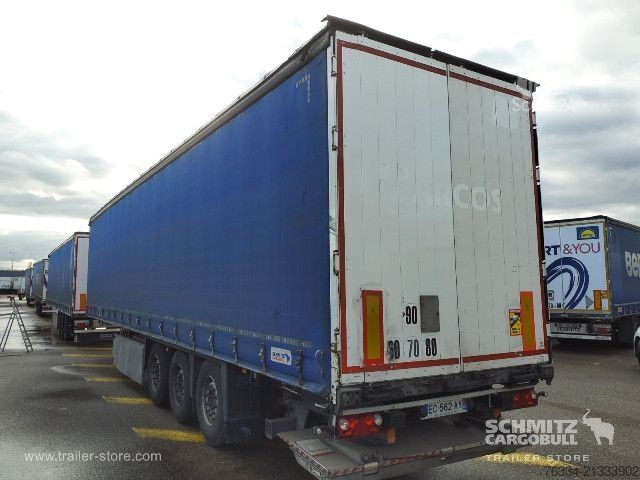 Semirimorchio con telone Schmitz Cargobull Semitrailer Curtainsider Standard Hayon