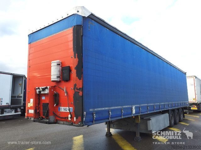Semirimorchio con telone Schmitz Cargobull Semitrailer Curtainsider Standard Hayon