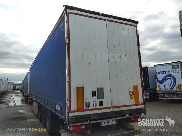 Semirimorchio con telone Schmitz Cargobull Semitrailer Curtainsider Standard Hayon