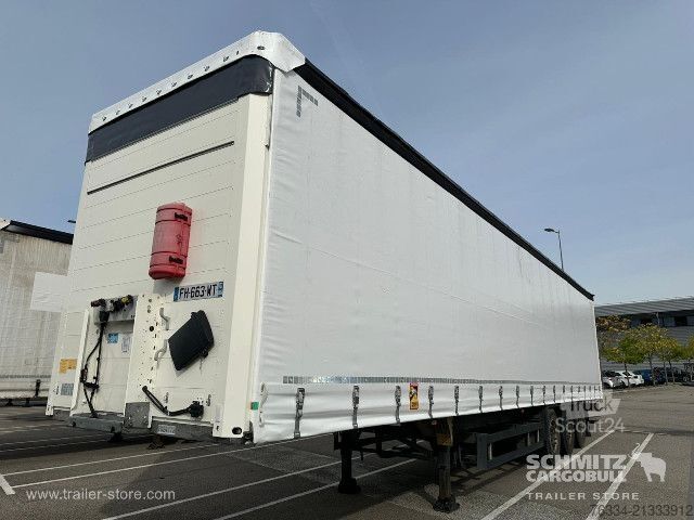 Semirimorchio con telone Schmitz Cargobull Semitrailer Curtainsider Standard Hayon