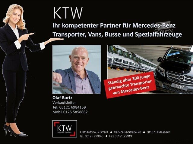 Pakettiauto Mercedes-Benz Sprinter 317 Maxi XXL,MBUX,Navi,LEDScheinwerfer