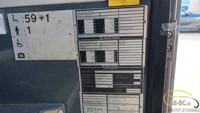 Überlandbus VDL Lexio 61 Sitze EURO 5 Km Orginel