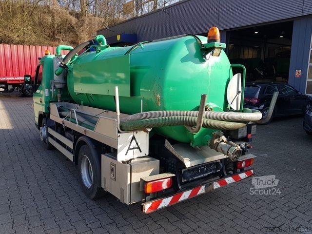 Vacuümtankwagen MITSUBISHI Fuso Canter, Saugwagen, Euro 6, neue Inspektion