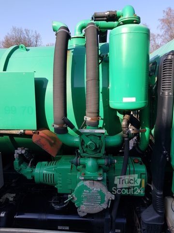 Vacuümtankwagen MITSUBISHI Fuso Canter, Saugwagen, Euro 6, neue Inspektion