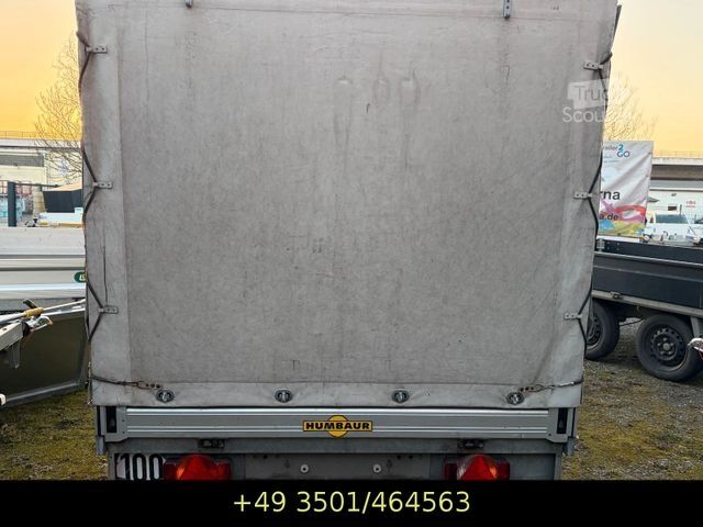 Autopiekabe HUMBAUR HN 203116 Plane 310x160cm 2000kg Rampen 100km/h