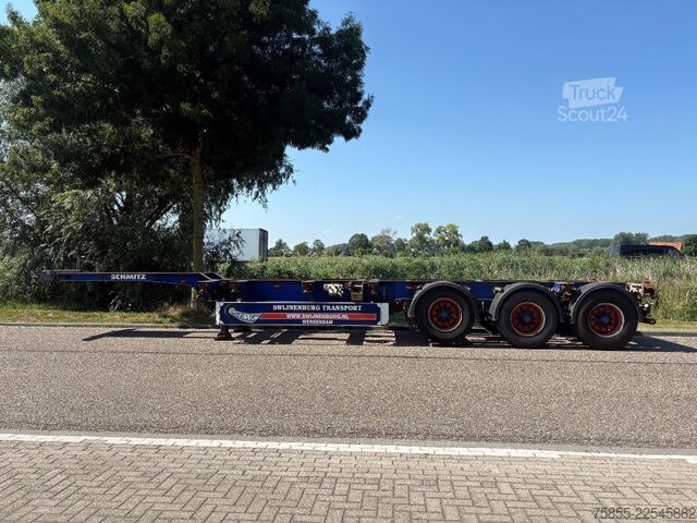 Konténerszállítás Schmitz SCF 24 G Multichassis / BPW Axles / Liftaxle / ...