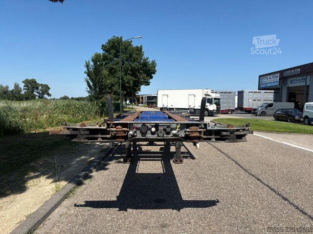 Konténerszállítás Schmitz SCF 24 G Multichassis / BPW Axles / Liftaxle / ...