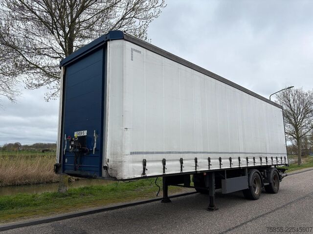 Kayar brandalar Hfm Trailers D22 2-Axle / 10 Meter / Dolly-LZV / Loading Lift
