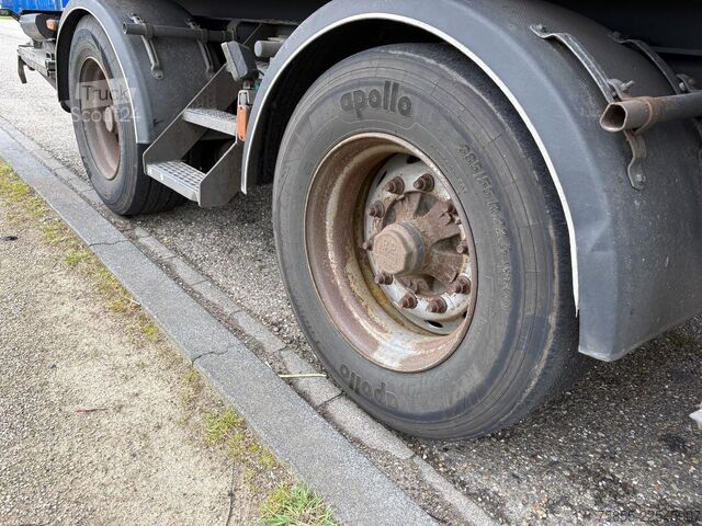 Kayar brandalar Hfm Trailers D22 2-Axle / 10 Meter / Dolly-LZV / Loading Lift