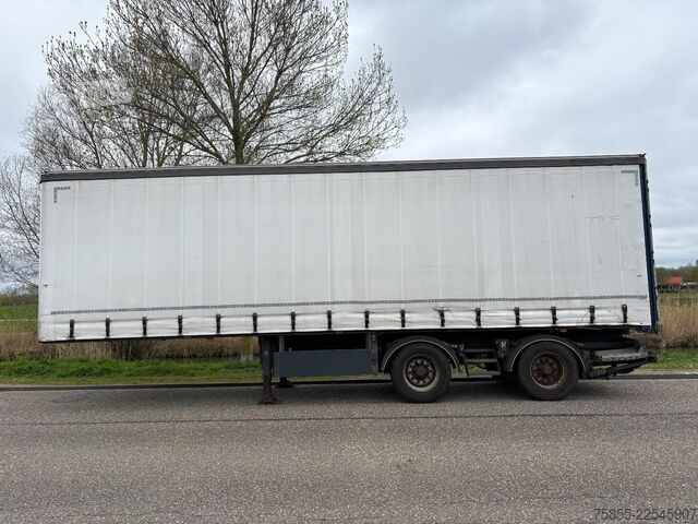 Kayar brandalar Hfm Trailers D22 2-Axle / 10 Meter / Dolly-LZV / Loading Lift